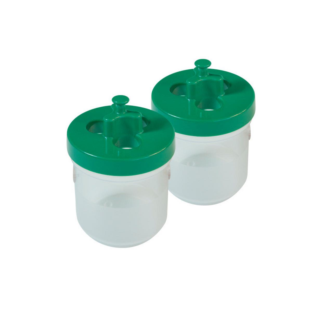 Bierfalle/ Schneckenfalle 2 Stück - Transparent/Grün, Basics, Kunststoff (15cm)