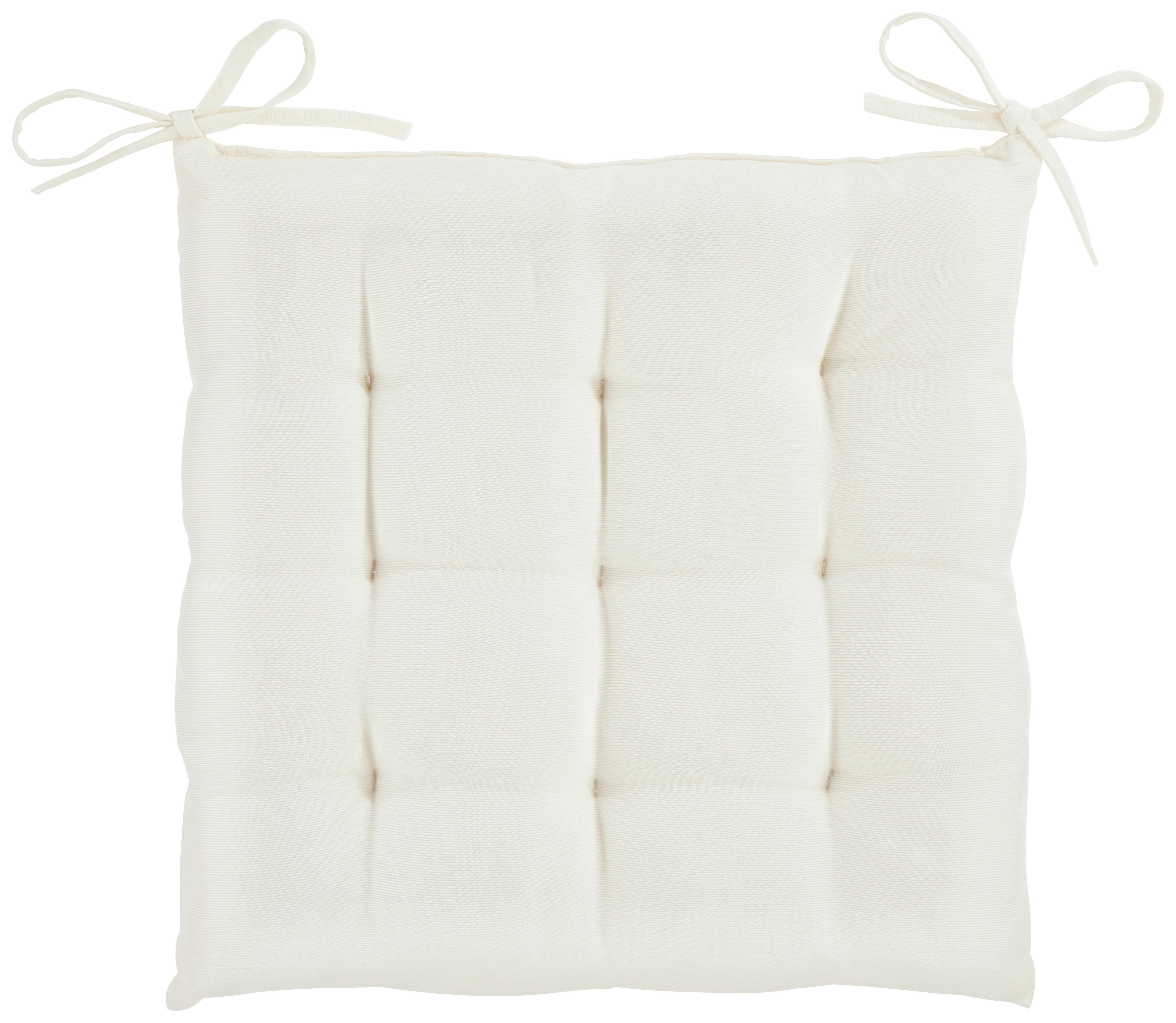 Sitzkissen Jolanda Beige 40x40 Cm Textil - Beige, MODERN, Textil (40/40/5cm) - Luca Bessoni