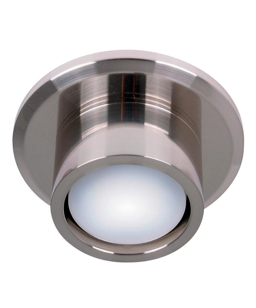 Led-spot Für Diverse Deckenventilatoren Chrom - Chromfarben, Basics, Metall (15/7cm) - P & B