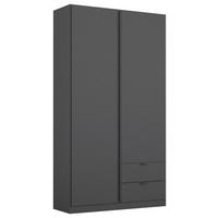 DREHTÜRENSCHRANK Style-Up Grau B: 91cm - Grau, MODERN, Holzwerkstoff (91/197/54cm) - Rauch Möbel