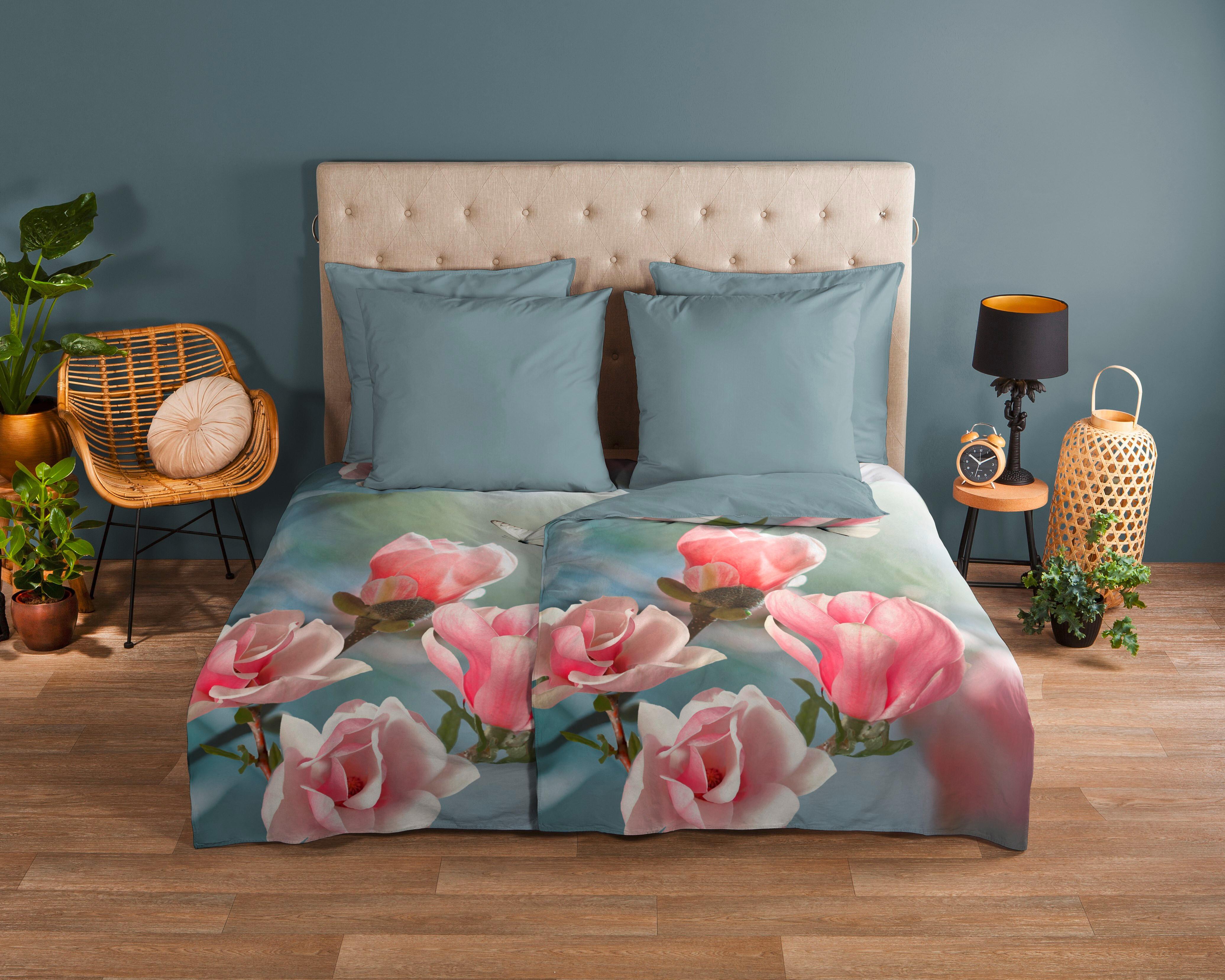 Bettwäsche Close Multicolor 140x200 cm - Multicolor, KONVENTIONELL, Textil (140/200cm)
