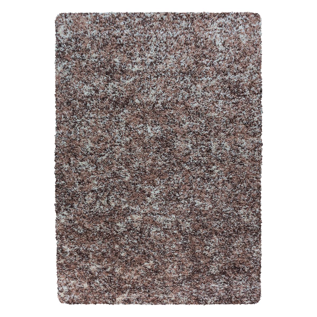 Hochflorteppich Enjoy - Beige, KONVENTIONELL, Textil (280/370cm) - Novel
