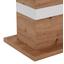 Esstisch Kashmir 140 - Eichefarben/Weiß, MODERN, Holz (140/76,7/90cm) - James Wood Esstisch Kashmir 140 - Eichefarben/Weiß, MODERN, Holz (140/76,7/90cm) - James Wood