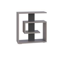 Beistelltisch Saly Anthrazit/Mokka B: 20 cm - Anthrazit/Mokka, Design, Holzwerkstoff (55/20/57cm) - Livetastic