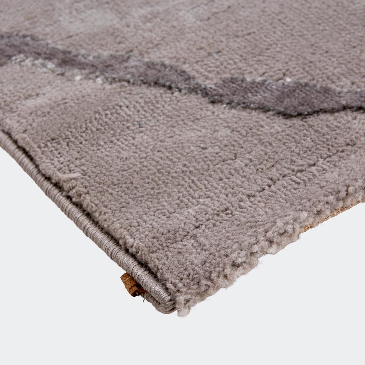 Webteppich Grau Bill 160x230 Cm - Grau, Basics, Kunststoff (160/230cm) - James Wood