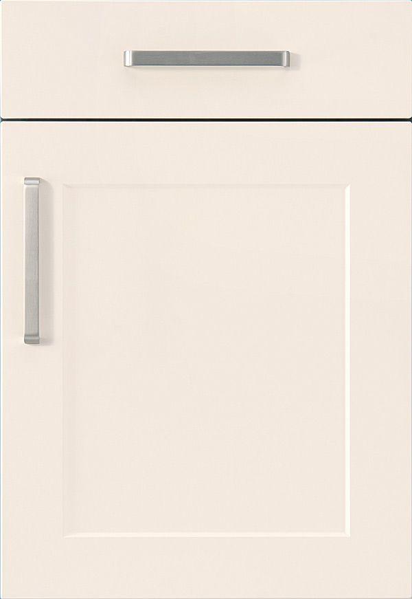 Frontfarbe Ip4250 Magnolienweiß Matt - Magnolie, MODERN, Holzwerkstoff - Impuls