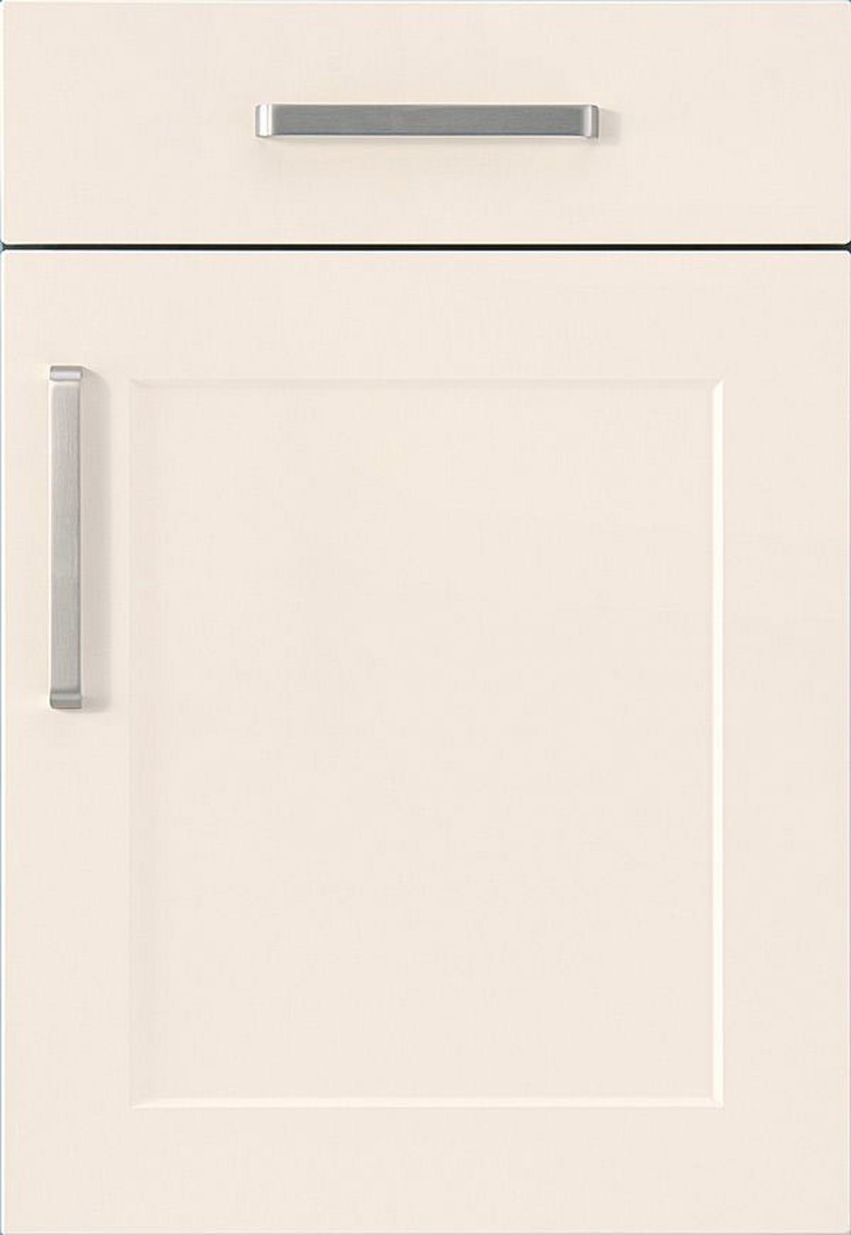 Frontfarbe Ip4250 Magnolienweiß Matt - Magnolie, MODERN, Holzwerkstoff - Impuls