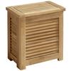 Truhe Classic 5066100 - Teakfarben, ROMANTIK / LANDHAUS, Holz (45/48/31cm) - MID.YOU