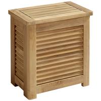 Truhe Classic 5066100 - Teakfarben, ROMANTIK / LANDHAUS, Holz (45/48/31cm) - MID.YOU