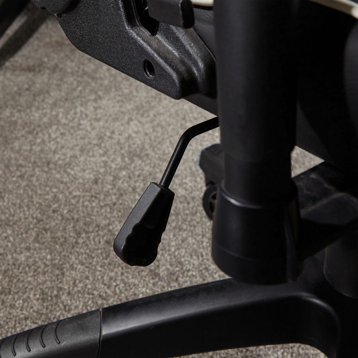 Gaming Stuhl Agility Compact Lederlook, Schwarz - Schwarz, MODERN, Kunststoff/Textil (55/113/62,5cm) - X Rocker