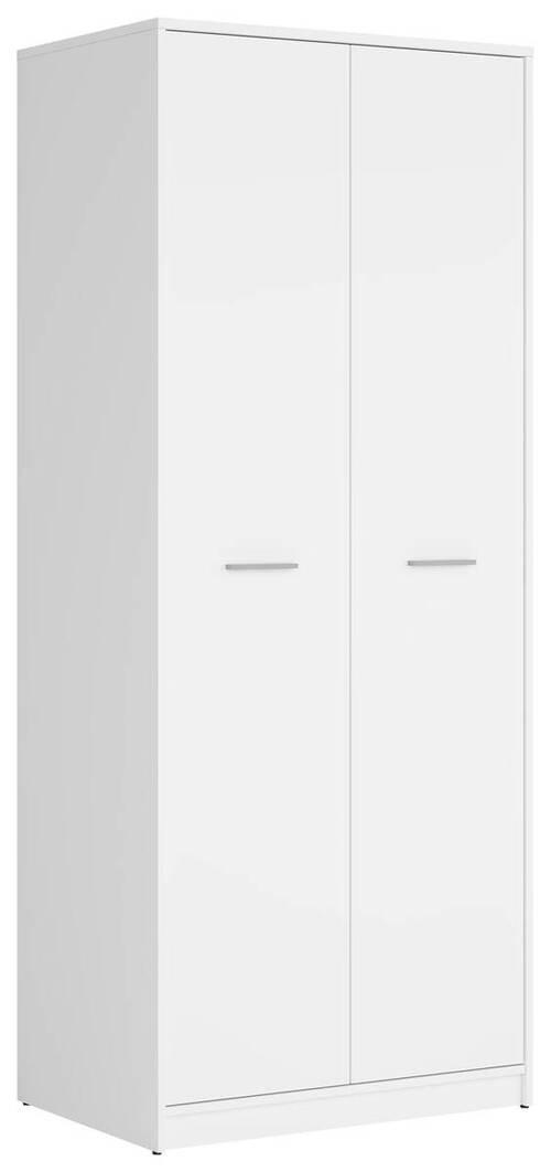 Drehtürenschrank Nepo Plus - Weiß, MODERN, Holzwerkstoff (80/197/54,5cm) - MID.YOU