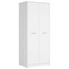 Drehtürenschrank Nepo Plus - Weiß, MODERN, Holzwerkstoff (80/197/54,5cm) - MID.YOU