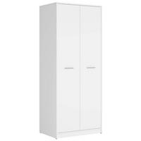Drehtürenschrank Nepo Plus - Weiß, MODERN, Holzwerkstoff (80/197/54,5cm) - MID.YOU