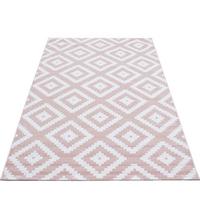 Tkaný koberec 200x290 cm - pink, Konventionell, textil (200/290cm) - Novel