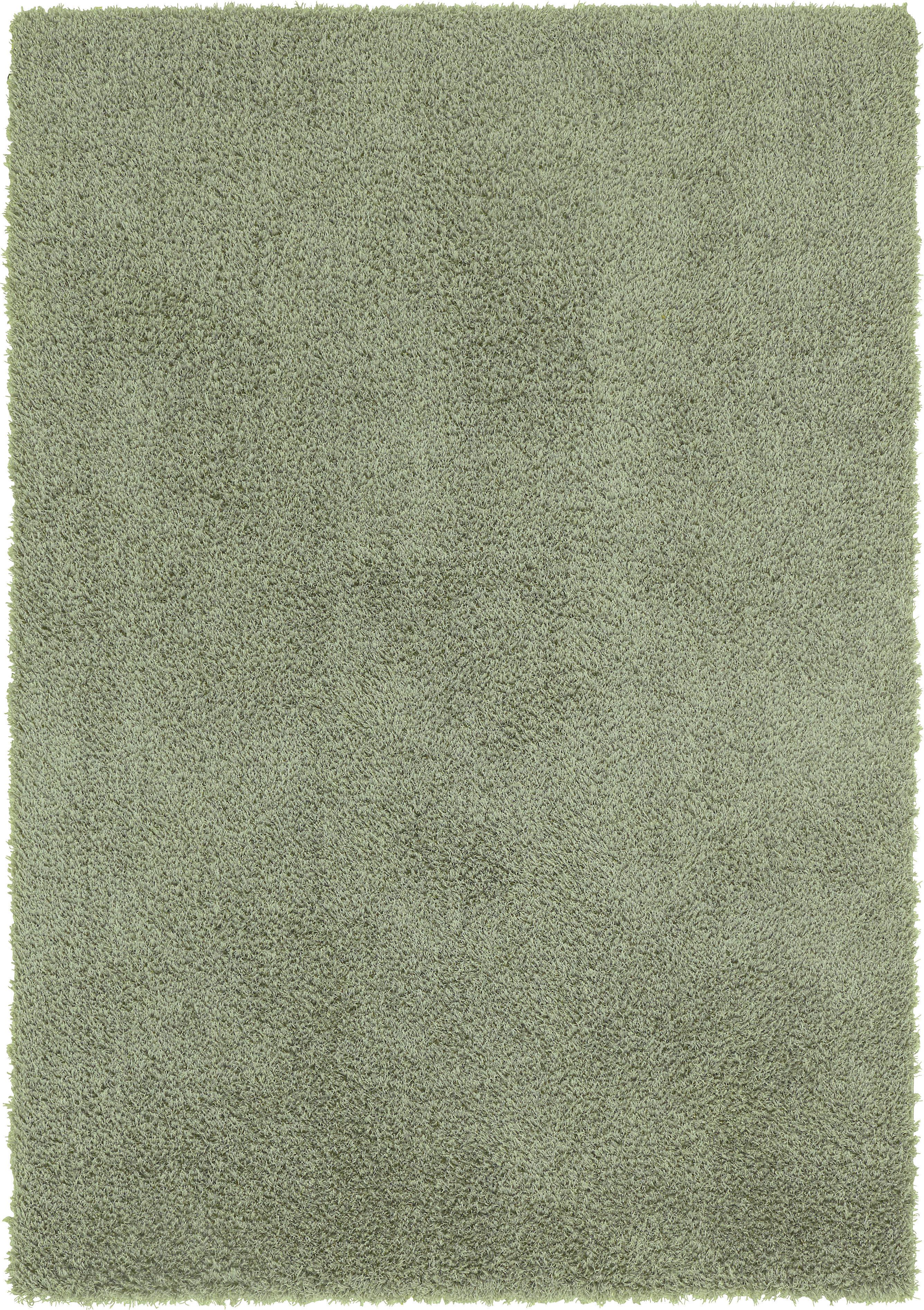 Koberec Shaggy Stefan 1, 80/150cm, Zelená - zelená, Moderný, textil (80/150cm) - Modern Living