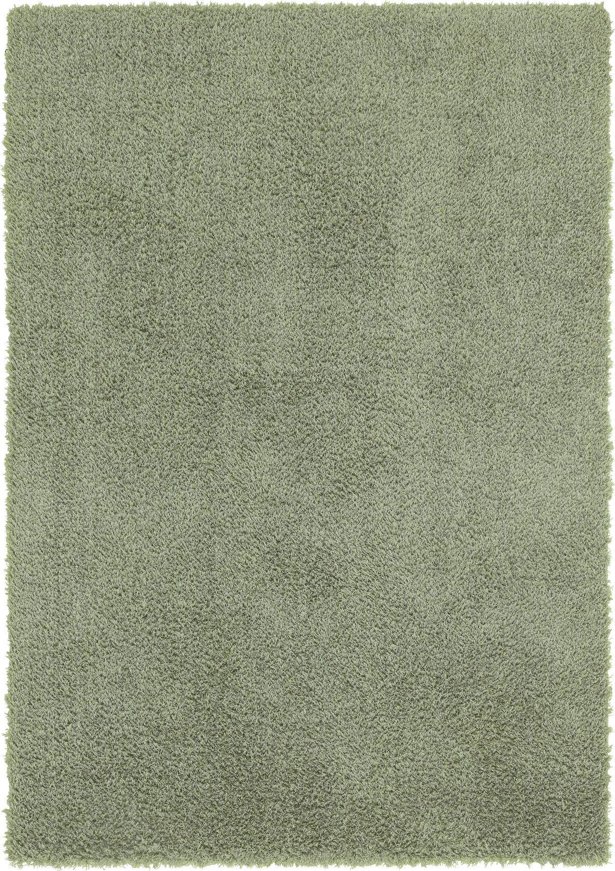 KOBEREC SHAGGY Stefan 1, 80/150cm, zelená - zelená, Modern, textil (80/150cm) - Mömax