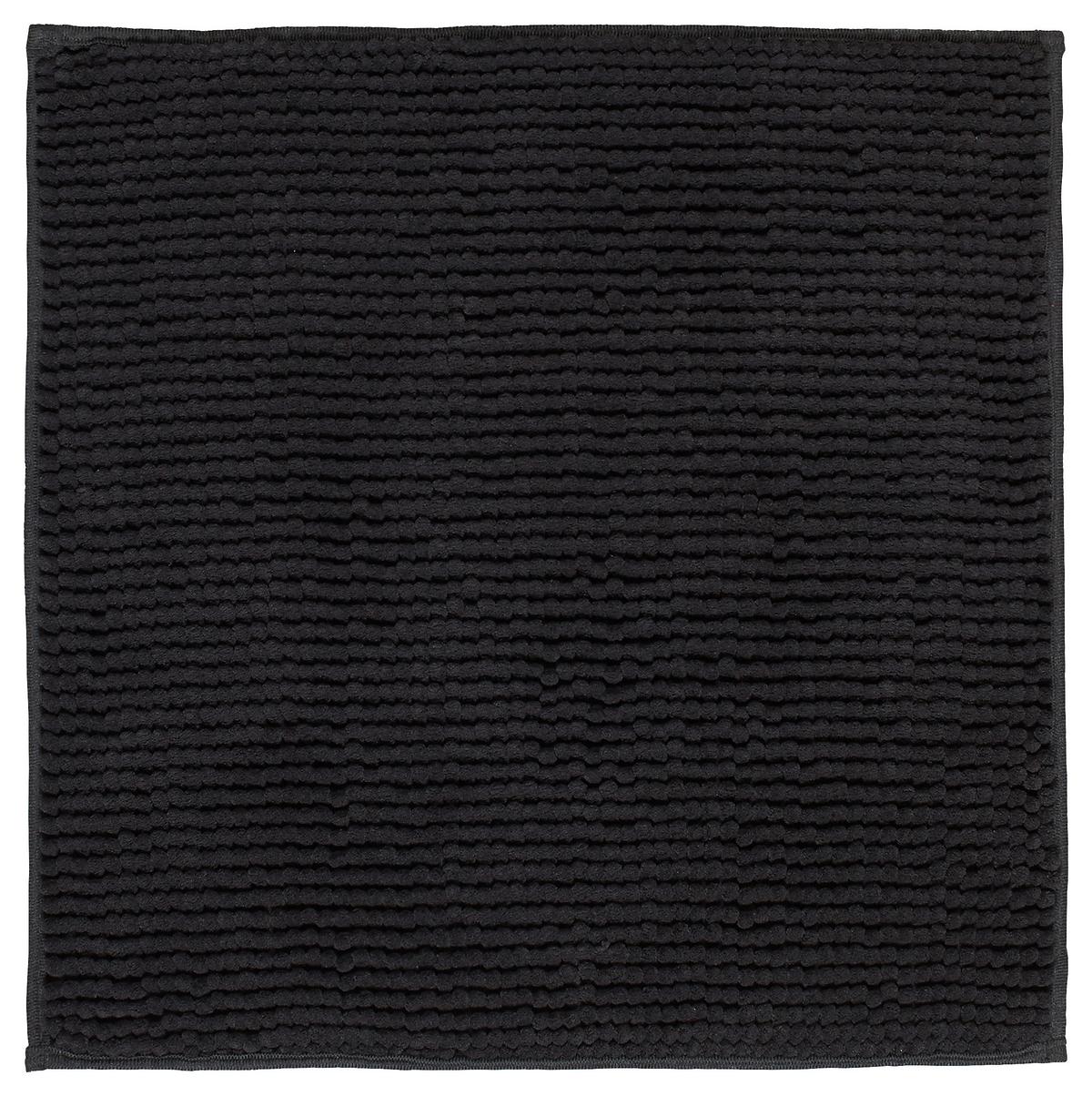 KÚPEĽŇOVÁ PREDLOŽKA Nelly, 50/50cm, čierna - čierna, textil (50/50cm) - Modern Living