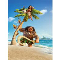 Vliestapete Moana And Maui - Multicolor, Basics (184/248cm) - Komar