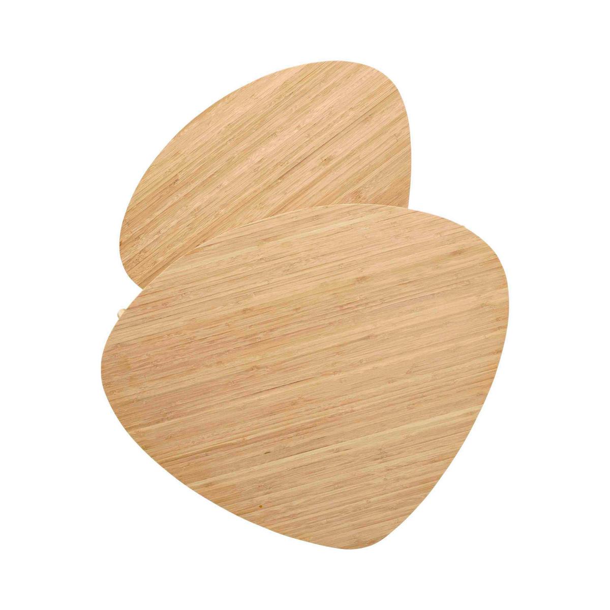 Beistelltisch 2-teilig Noble ,Naturfarben - Naturfarben, MODERN, Holz (68/45/57cm) - MID.YOU
