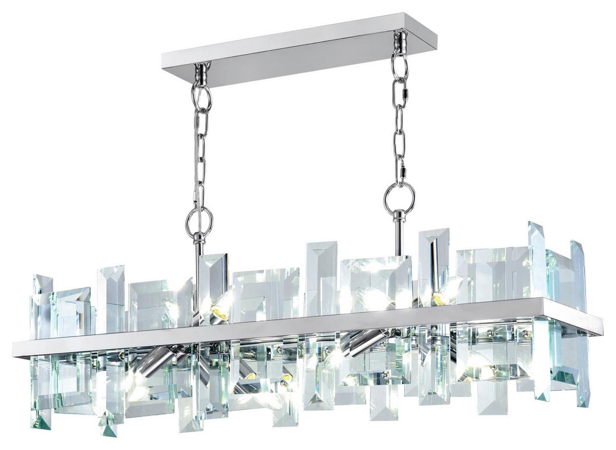 Pendelleuchte Cerezo - Chromfarben, Basics, Glas/Metall (85,5/34/26,5cm) - MAYTONI