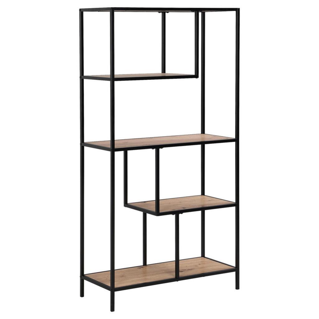 Regal Lilli 2 Schwarz B: 77 cm