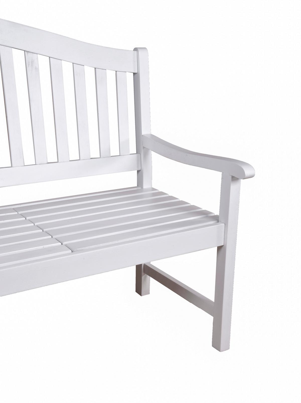 Gartenbank Echtholz Singapur 3-Sitzer - Eukalyptusholzfarben, Basics, Holz (150/104/62cm) - Gardenson