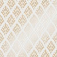 Vliestapete Vintage 52x1000 cm Gold - Goldfarben, Basics, Papier/Kunststoff (52/1000cm)