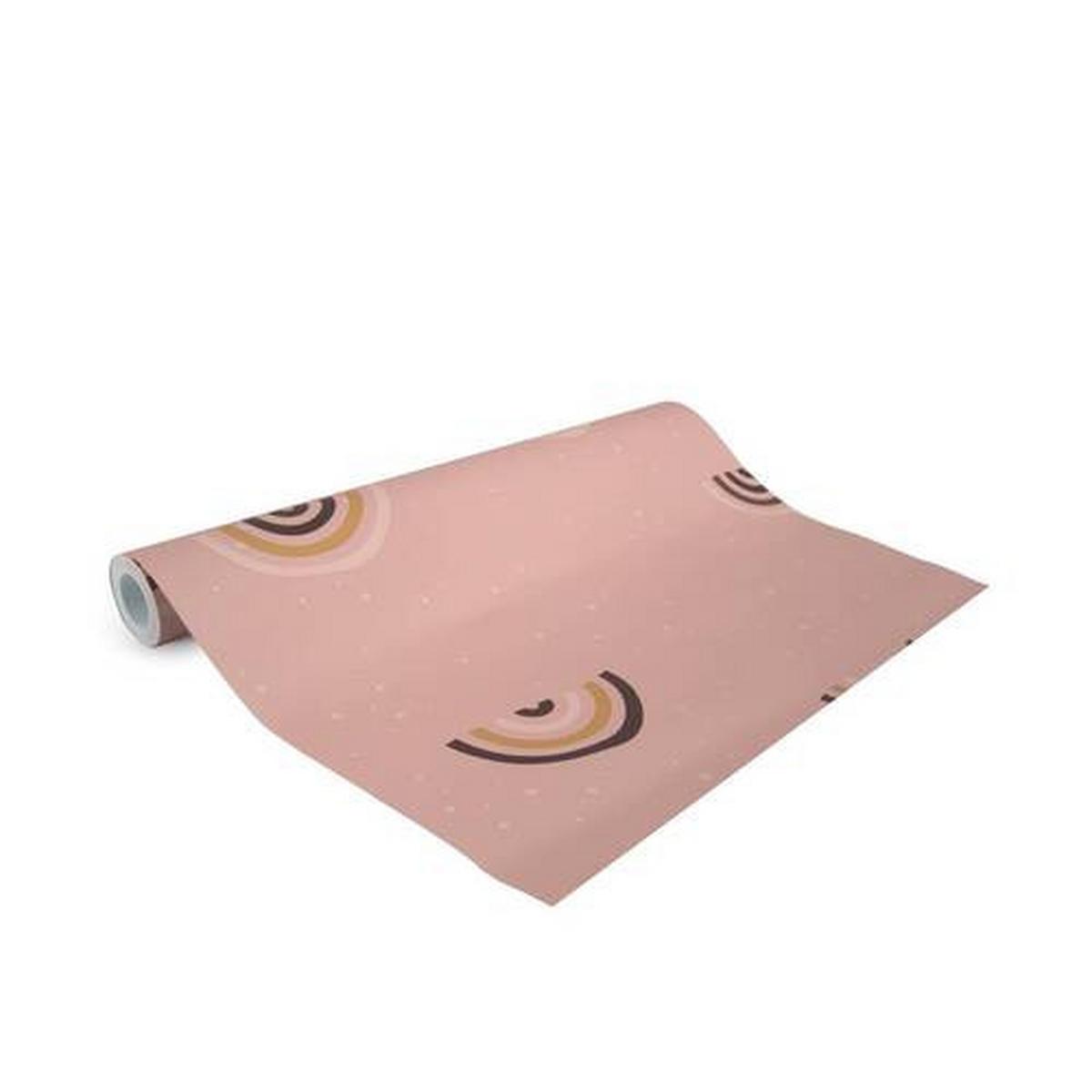 Vliestapete Kinder Pink B: 52 Cm - Pink, Basics, Papier/Kunststoff (52/1000cm)