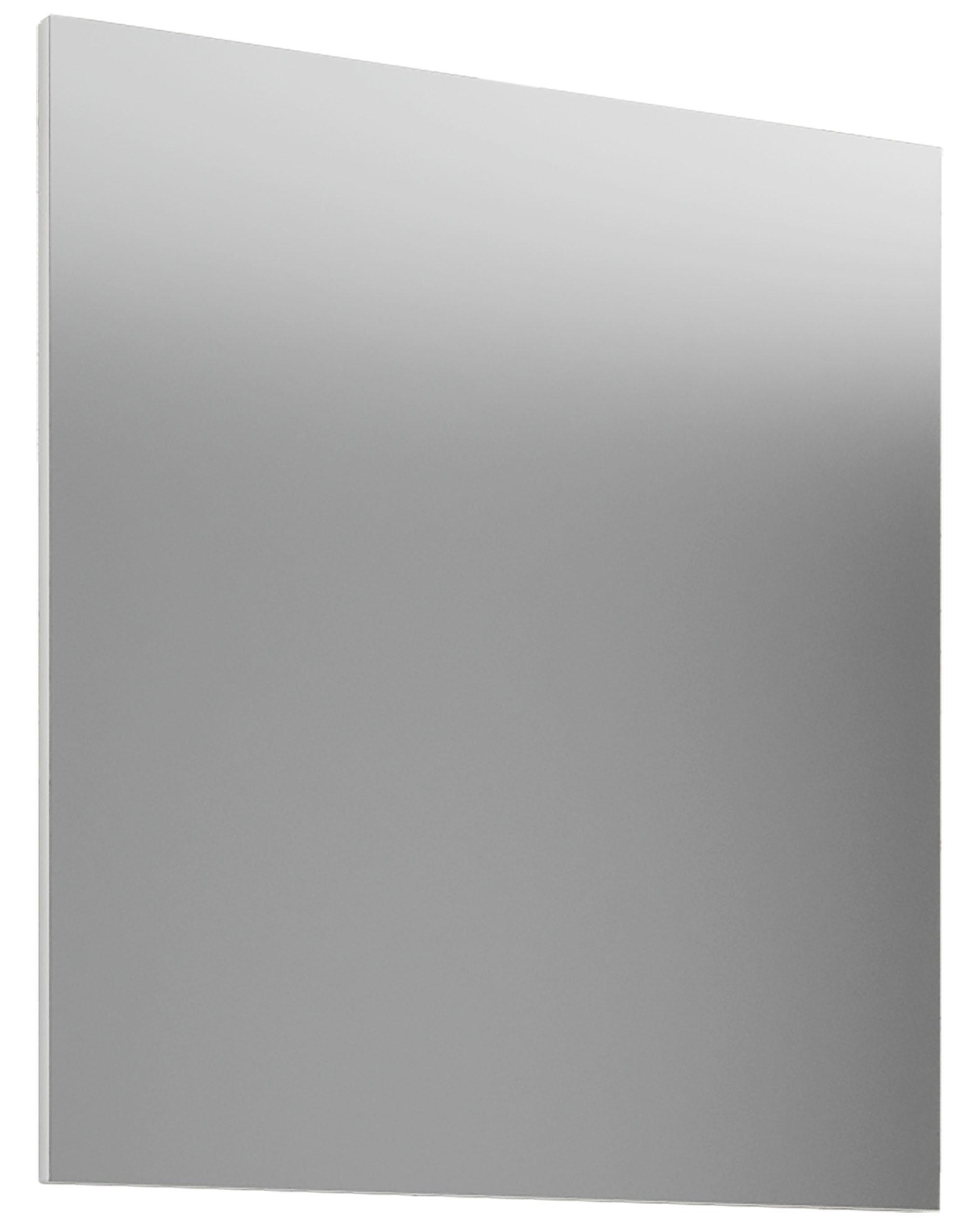 Badespiegel Vcb 2 BxH 80x40 cm Weiß - Weiß, Basics, Holzwerkstoff (80/40/3cm) - MID.YOU