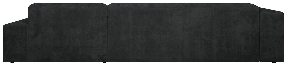Ecksofa Hannah Schwarz 343x170 Cm - Schwarz, Design, Textil (343/170cm) - MID.YOU