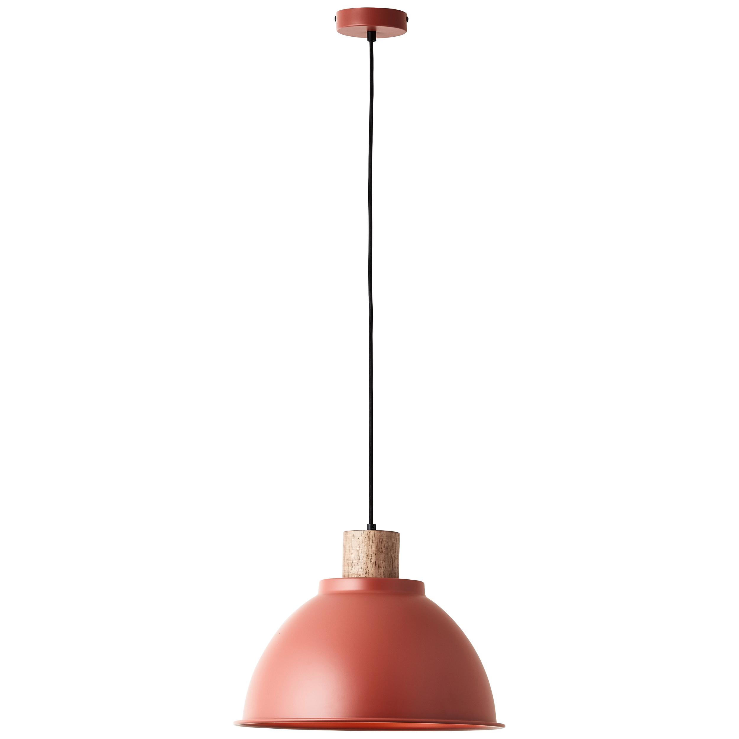 Hängeleuchte 99836/01 Erena - Rot, Basics, Holz/Metall (38/120cm) - Brilliant