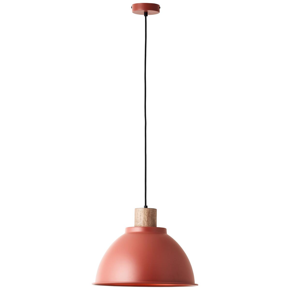 Hängeleuchte 99836/01 Erena - Rot, Basics, Holz/Metall (38/120cm) - Brilliant