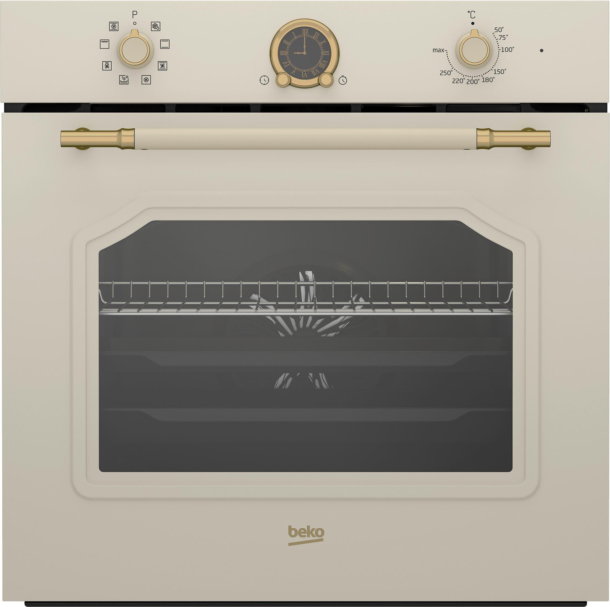 EINBAUBACKOFEN RBIM19200CD             -BEKO- - Creme, ROMANTIK / LANDHAUS (59,4/59,5/56,7cm) - Beko