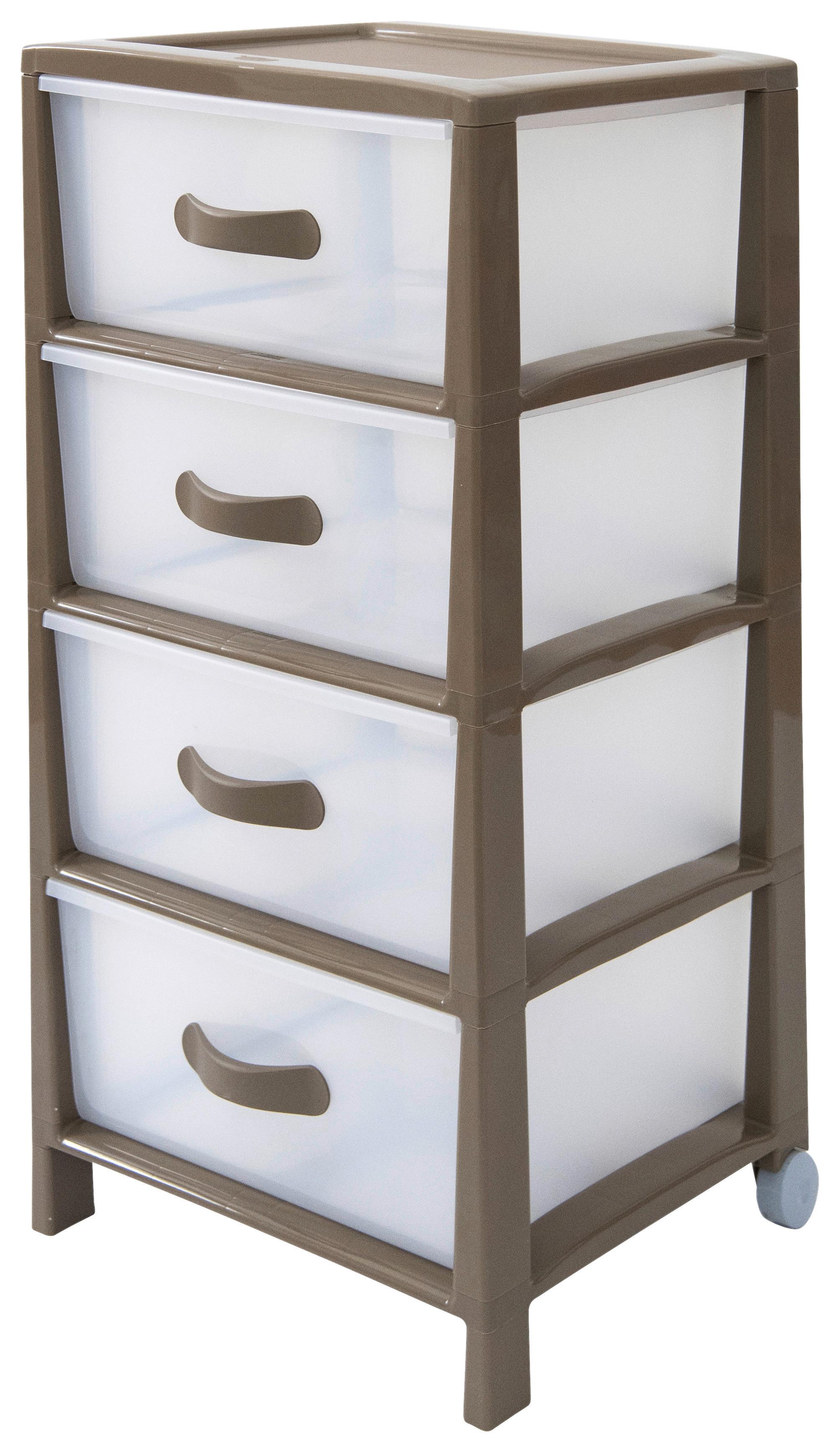 Allzweckwagen Futura mit 4 Fächern Kunststoff B: 39,5 cm