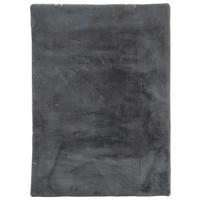 UMĚLÁ KOŽEŠINA CAROLINE 4 - tmavě šedá, Moderní, textil (200/290cm) - Mömax