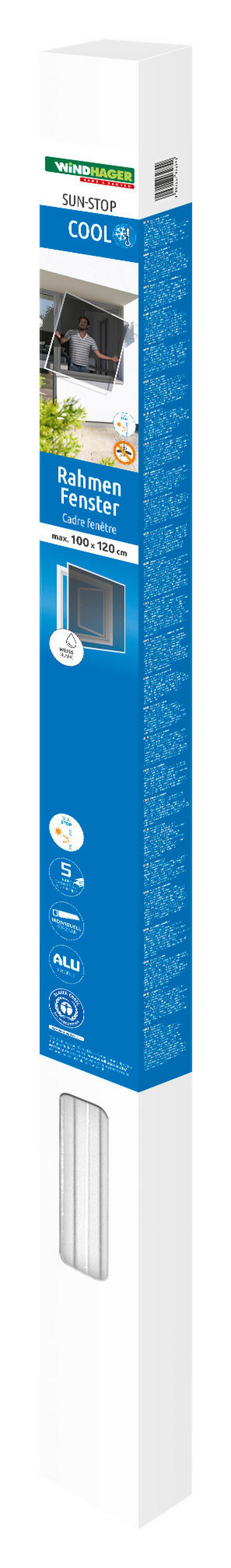 Fliegengitter 100x120 Cm Anthrazit, Zuschneidbar - Anthrazit, Basics, Glas/Metall (100/120cm)