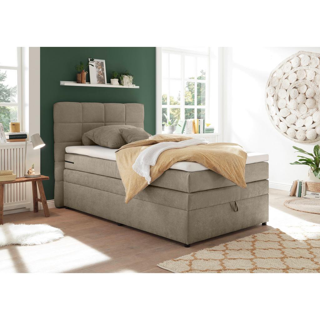 Boxspringbett mit Topper & Bettkasten 120x200 Tacoma 3