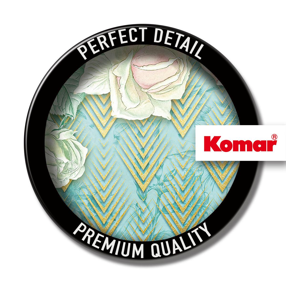 Vliestapete Rose Poem - Multicolor, Basics (200/250cm) - Komar