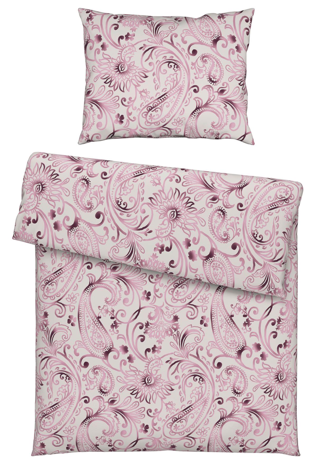 Bettwäsche Desiree - Beere, ROMANTIK / LANDHAUS, Textil - James Wood