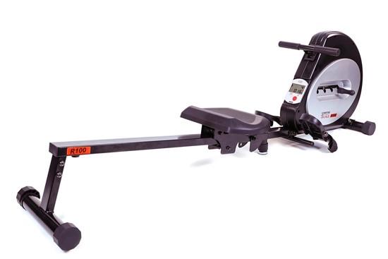 Rudergerät Motive Fitness Mit Lcd-Anzeige - Schwarz, Basics, Metall (173/36/53cm)