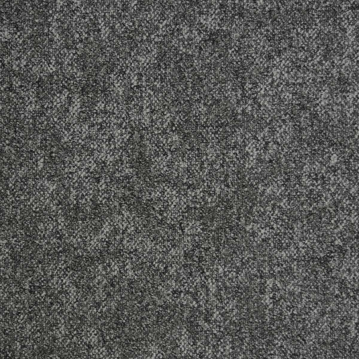 Teppichfliese Grau Marble 50x50 Cm Florhöhe 3 Mm - Grau, Basics, Textil (50/50cm)
