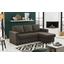 Wohnlandschaft Cristiano ca. 220x150 cm - Braun, Basics, Textil (220/150cm) - Carryhome Wohnlandschaft Cristiano ca. 220x150 cm - Braun, Basics, Textil (220/150cm) - Carryhome
