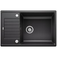 Spüle Zia XL 6s Compact Silgranit Bxt: 78x50 cm - Schwarz, Basics, Stein (78/50cm) - Blanco