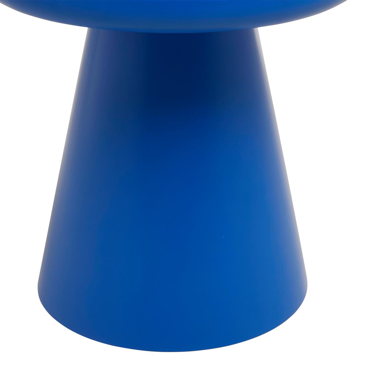 ODKLÁDACÍ STOLEK MARINO -STUDIO- - modrá, Lifestyle, kompozitní dřevo (40/40cm) - Premium Living