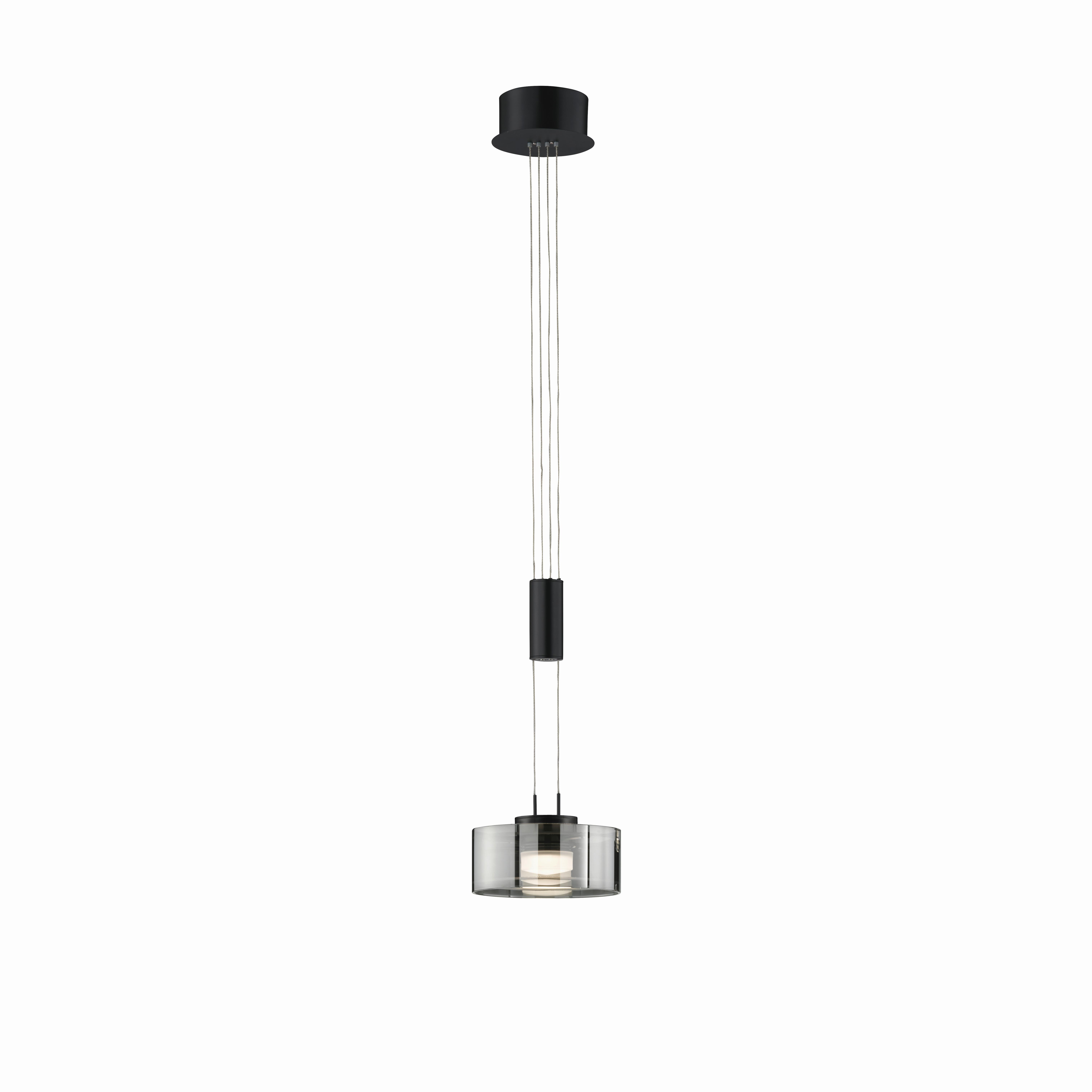 LED-Hängeleuchte 61094 Lavin - Design, Glas/Metall (19/160cm) - Fischer & Honsel