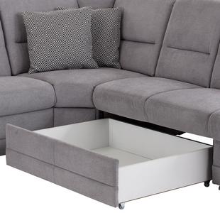 Mit praktischem Bettkasten Wohnlandschaft mit Bettkasten