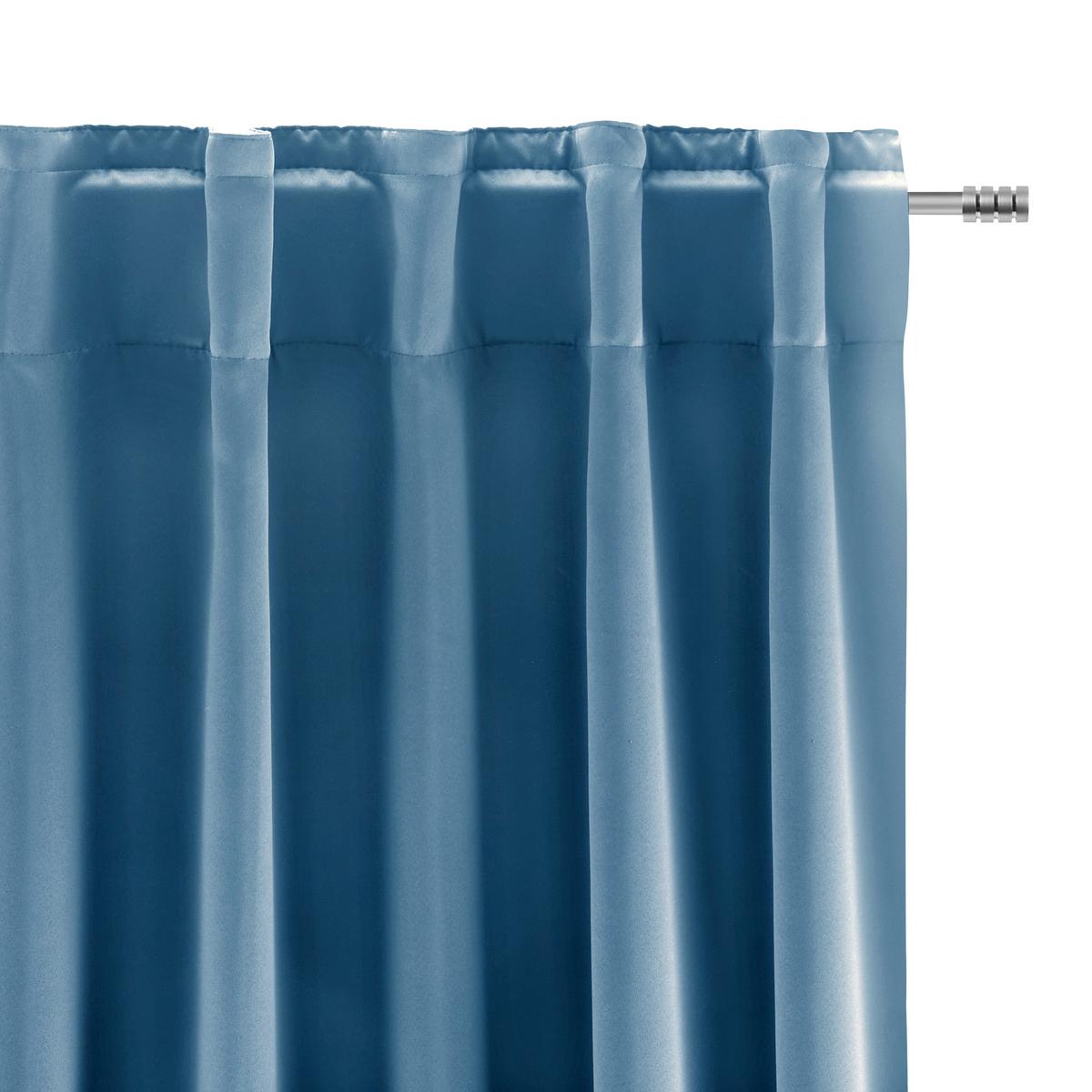Zatemňovací závěs Riccardo, 140/245cm, modrá - modrá, Moderní, textil (140/245cm) - Premium Living