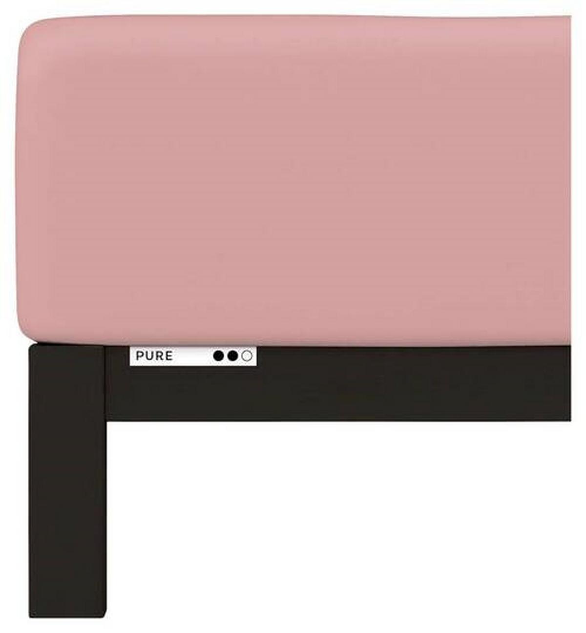 Boxspring-spannleintuch Pure Boxspring - Altrosa, Basics, Textil (140-160/200-220cm) - Schlafgut