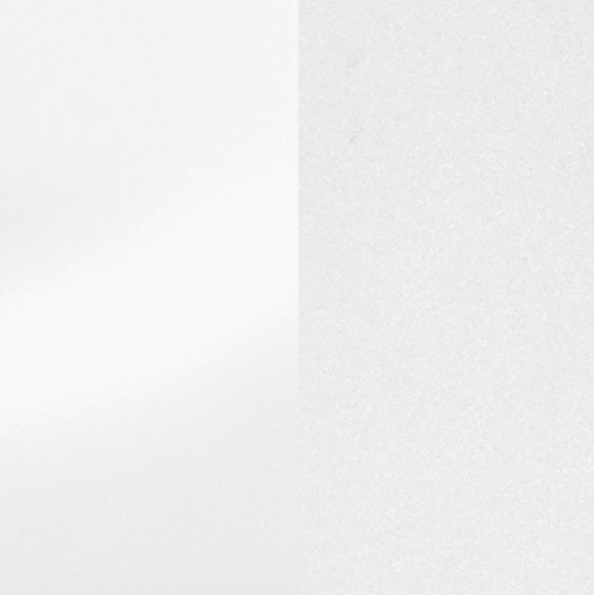 Eckküche Monza ohne Geräte 300x240 cm Weiß/Eiche Dekor - Weiß Hochglanz/Eiche Wotan, LIFESTYLE, Holzwerkstoff (300/240cm) - Held