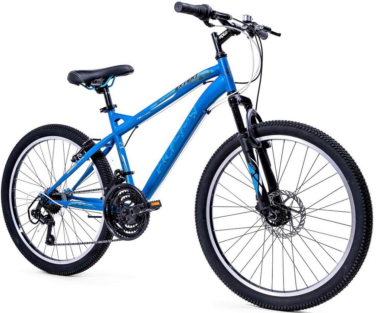 Mountainbike Huffy Extent 24 Zoll - Blau, Basics, Metall (59,7/168,9/99cm)